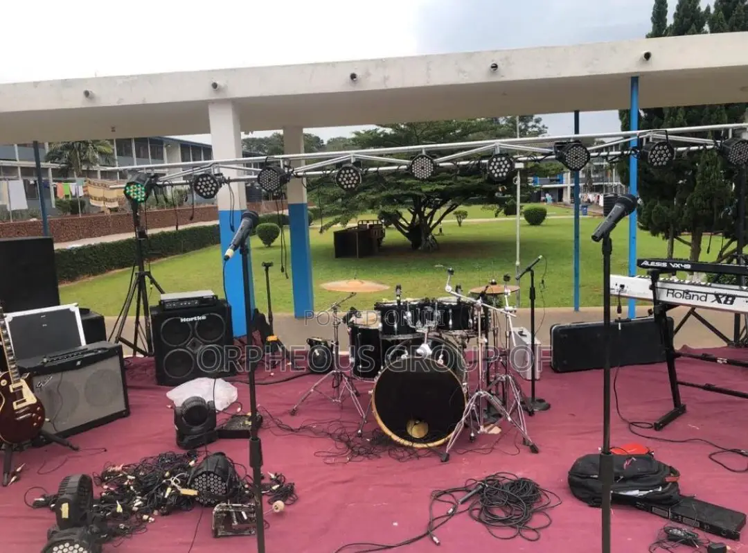 Live Band, Instruments and Lighting System