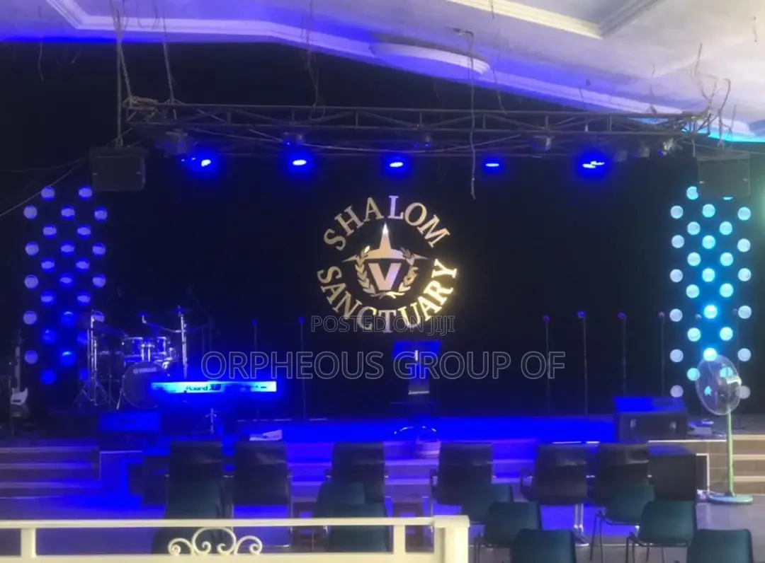 Live Band, Instruments and Lighting System