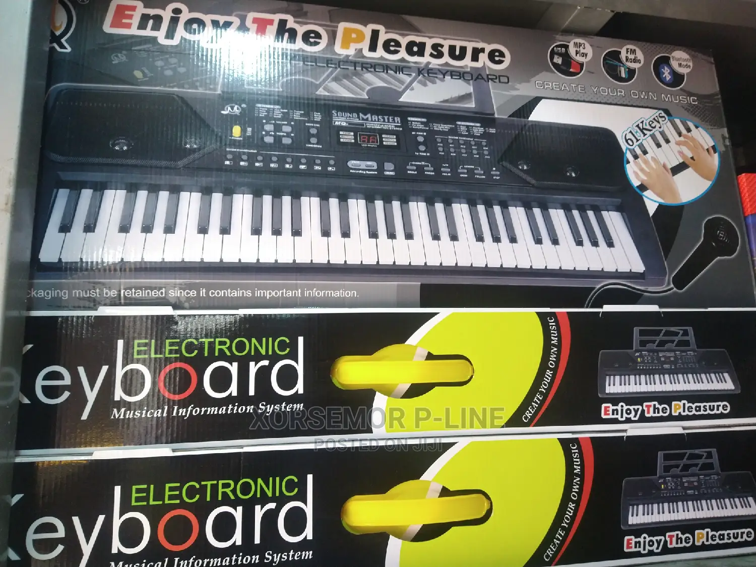 61 Keys Electronic Keyboard Mq-600ufb