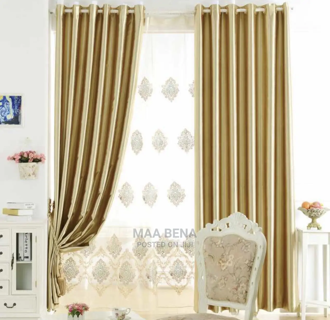 Ring Curtains - Sunblock 2in1