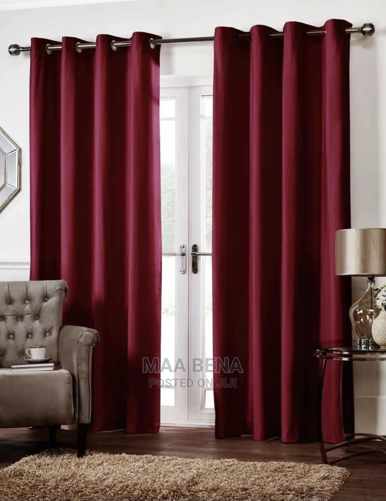 Ring Curtains - Sunblock 2in1