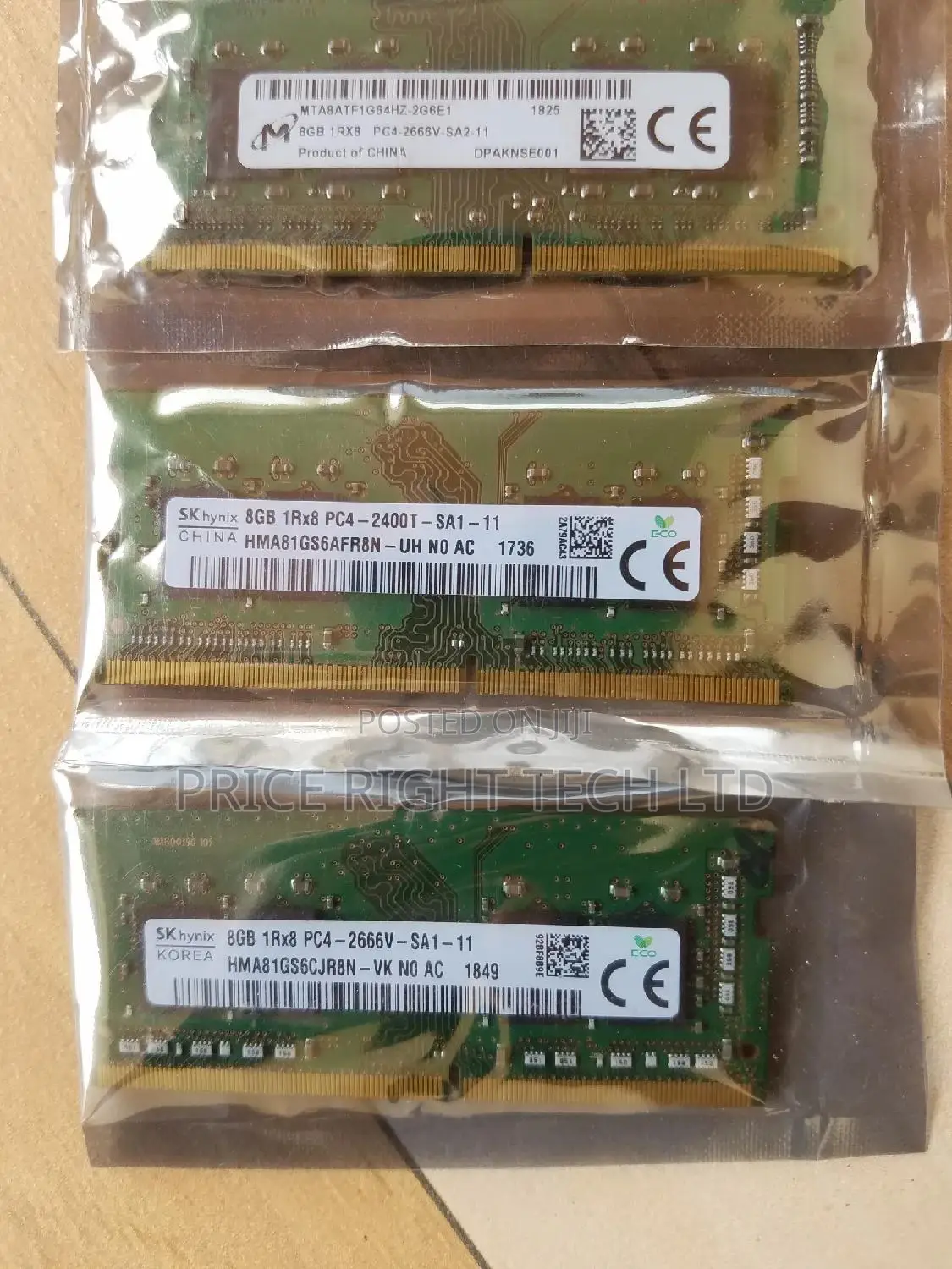 Brand New 8gb Ddr4 Laptop Memory From Usa