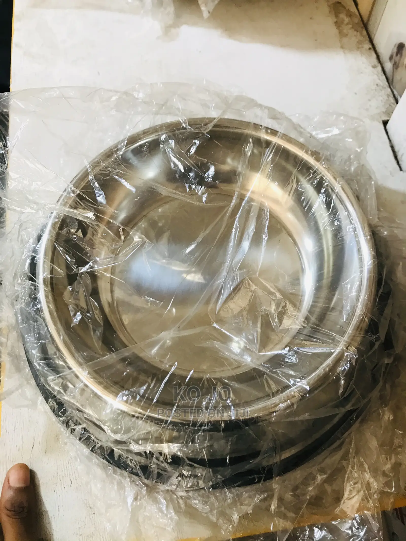 Metallic Dog Bowls