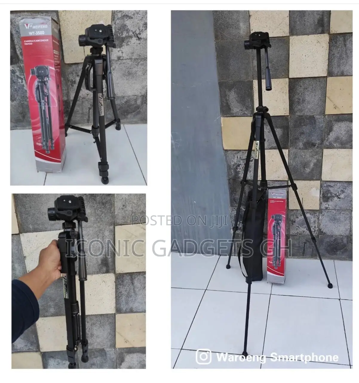 Portable 5 Ft Tripod Stand