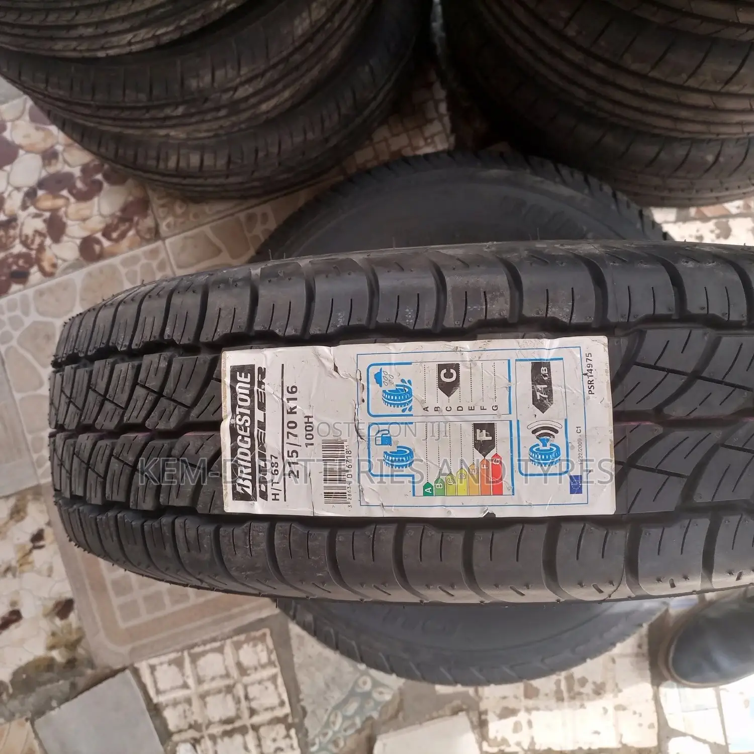 215/70r16 Bridgestone Dueler Tires - Japan
