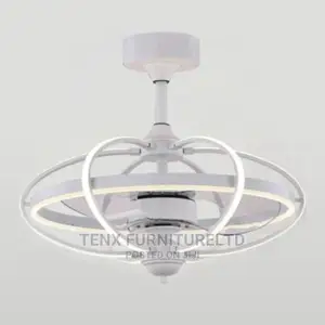 LED Ceiling Fan (WHITE)