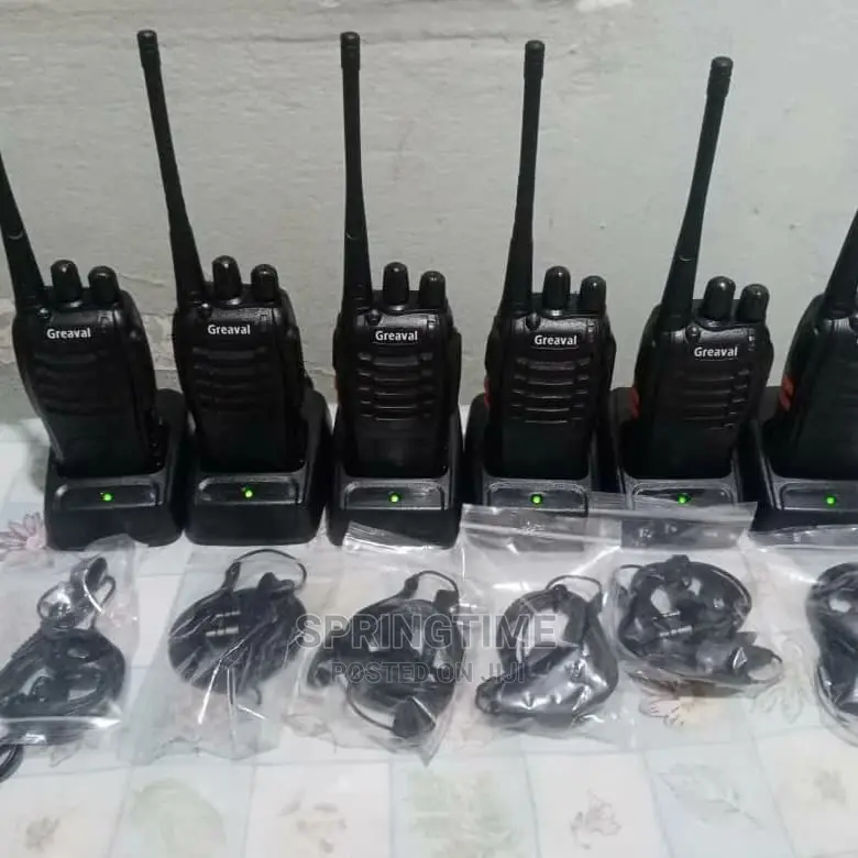 Long Range Walkie Talkies And Batteries