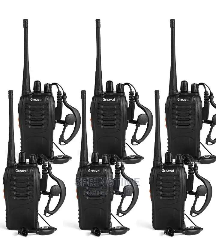Long Range Walkie Talkies And Batteries