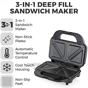 3in1 Sandwich/Waffle/Panini Maker