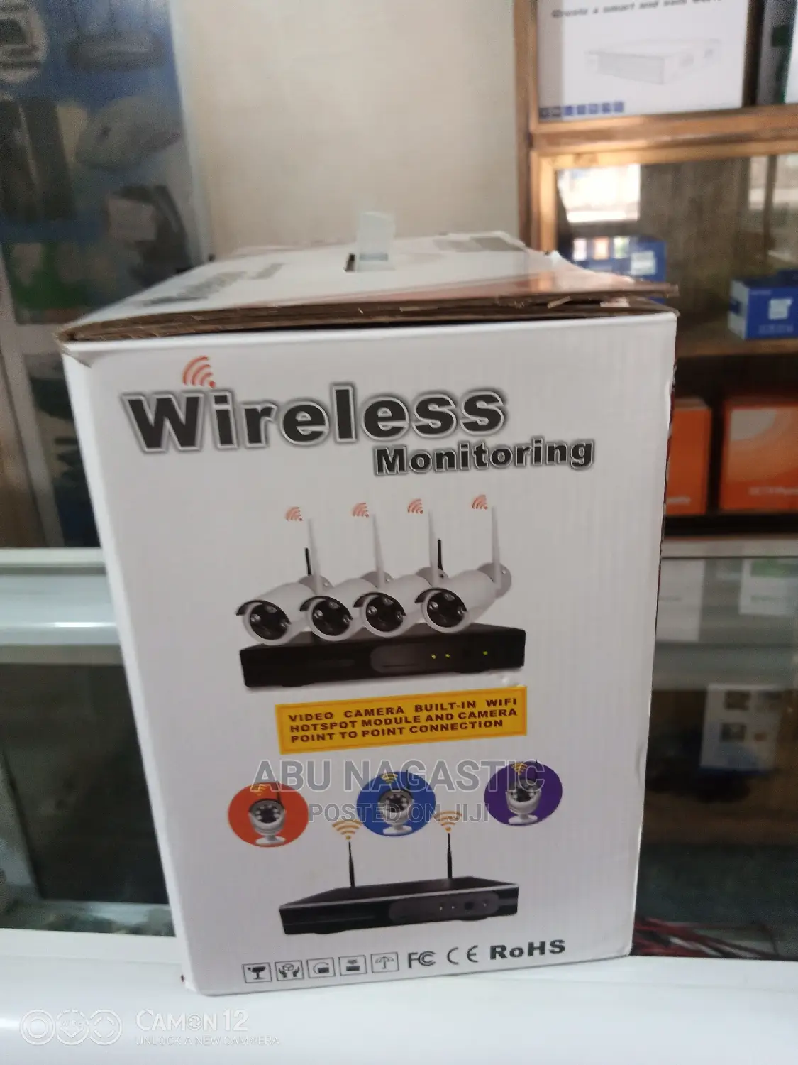 4channel Wireless Video Recorder, Support Upto 4 Cameras