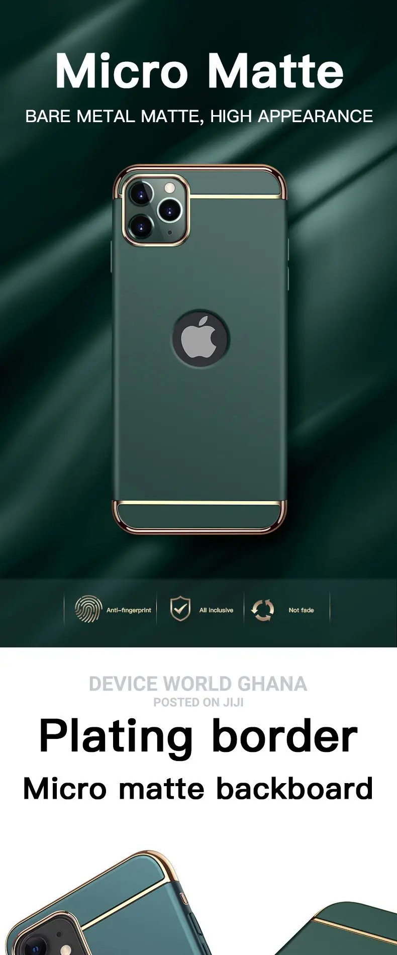 Loz 3 In 1 Pc Case For iPhone 13promax 13 12promax 12 11prom