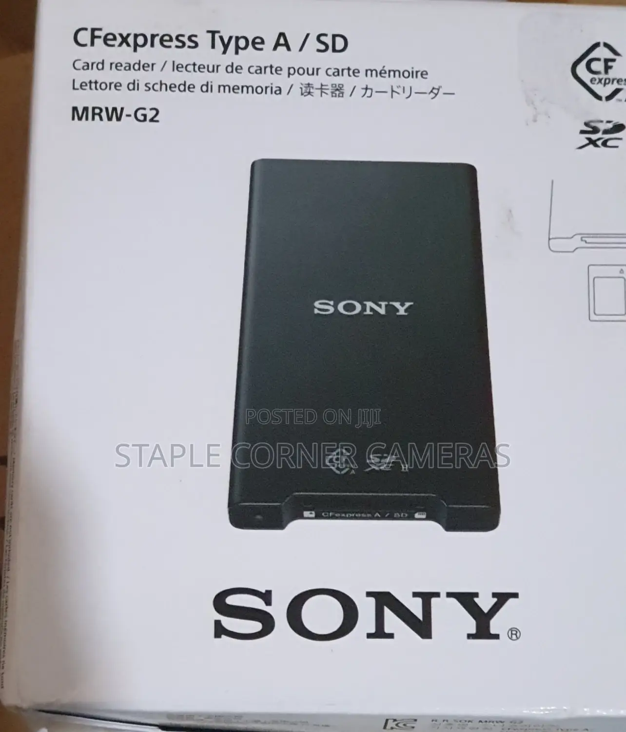 Sony Cfexpress Type a /SD Card Reader