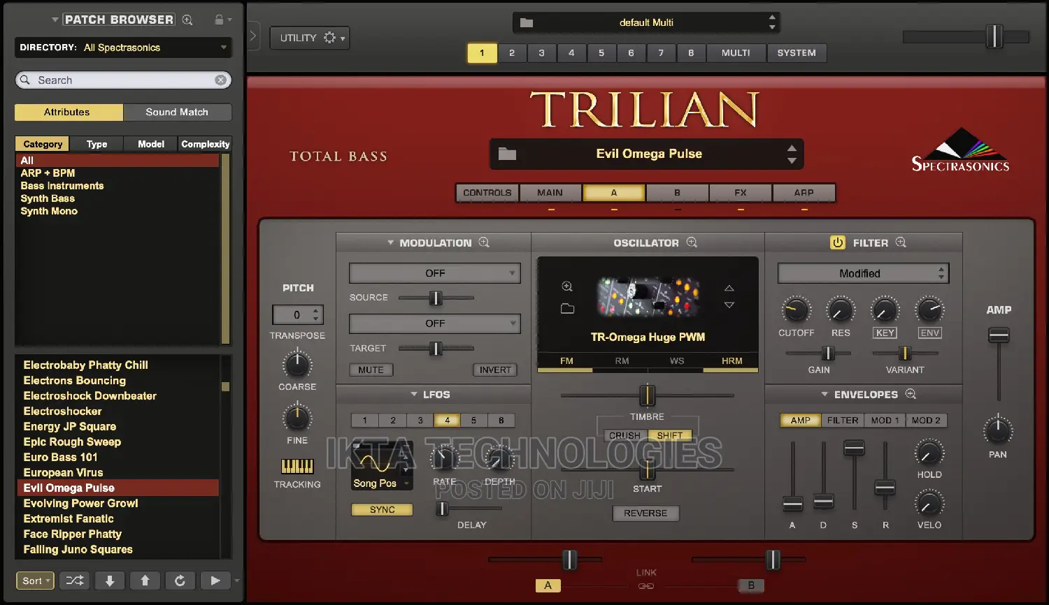 Spectrasonics Trillian | Ultimate Base Tool for Producers