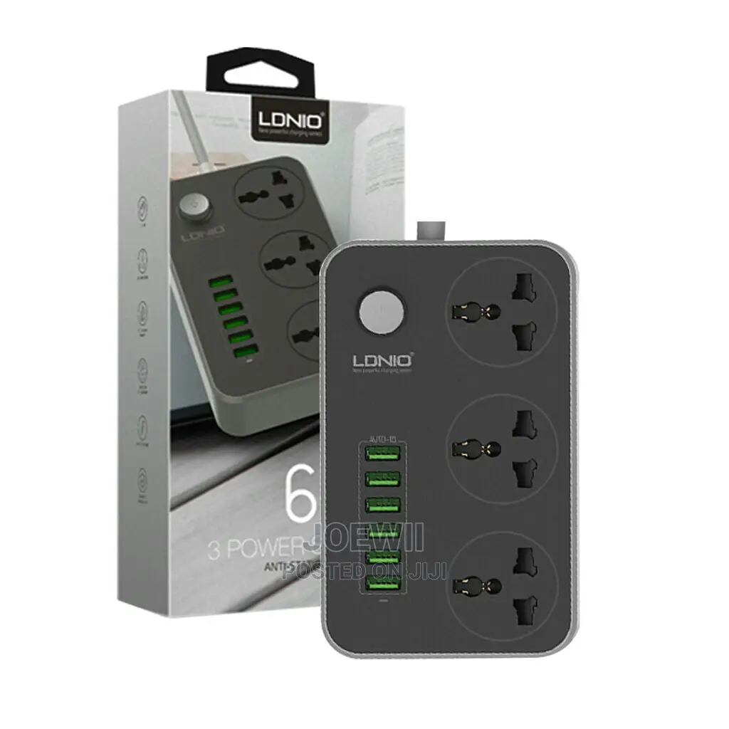 LDNIO Extension + 6 USB