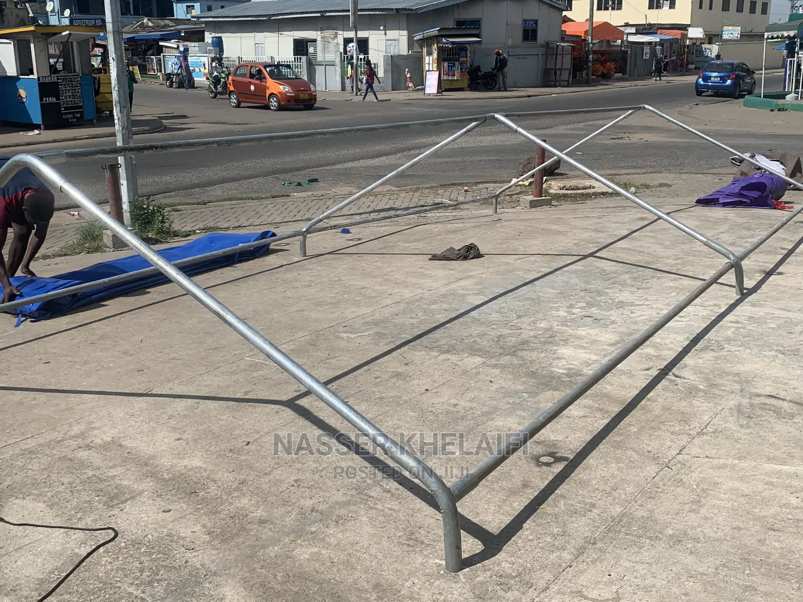 Double Room Canopies With Rubber Tarpaulin Cover
