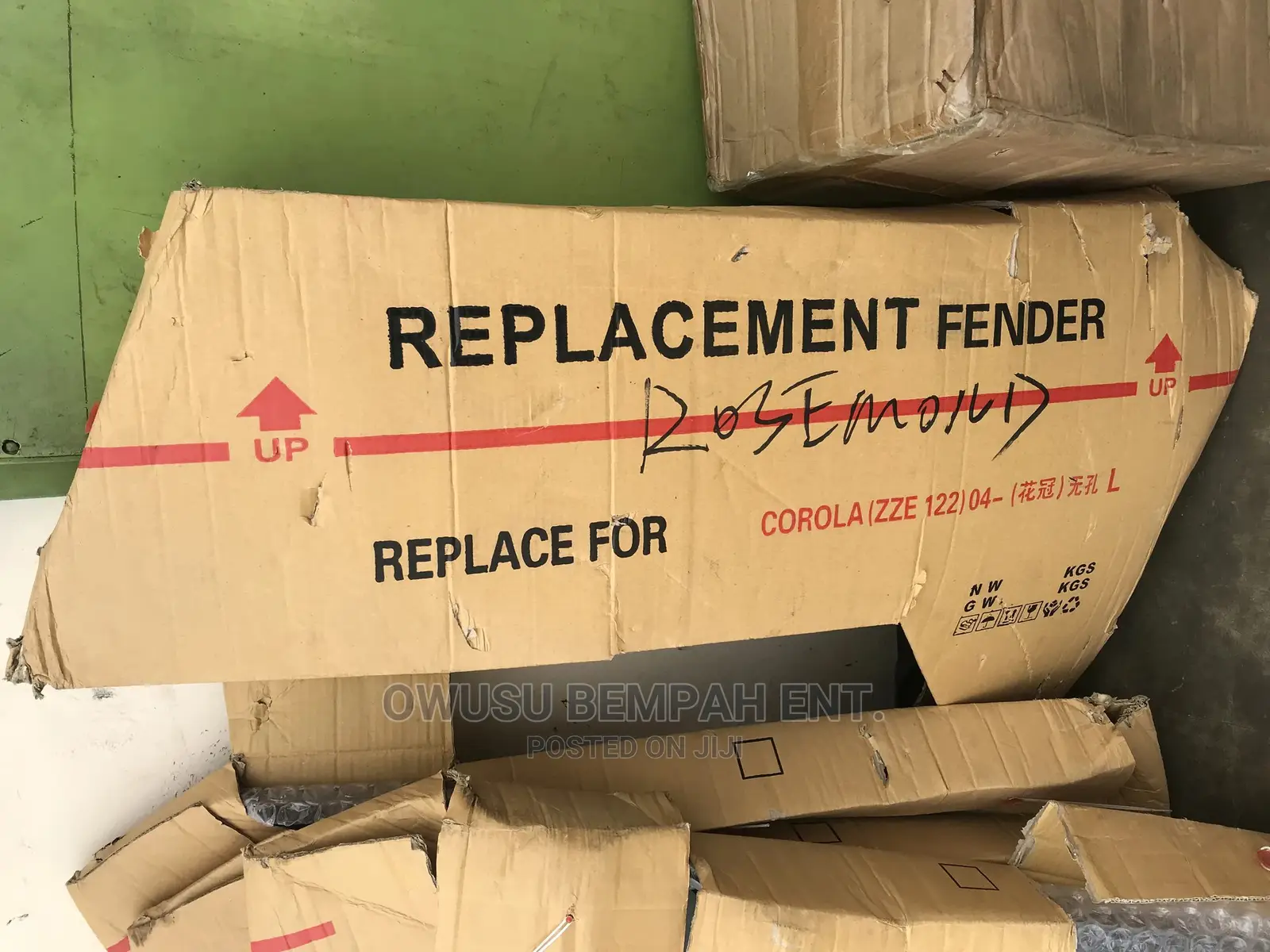 Toyota Corolla 2003-08 Fender Pair