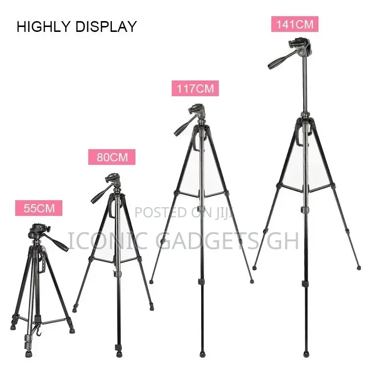 Strong Multipurpose Tripod for Phone and Camera
