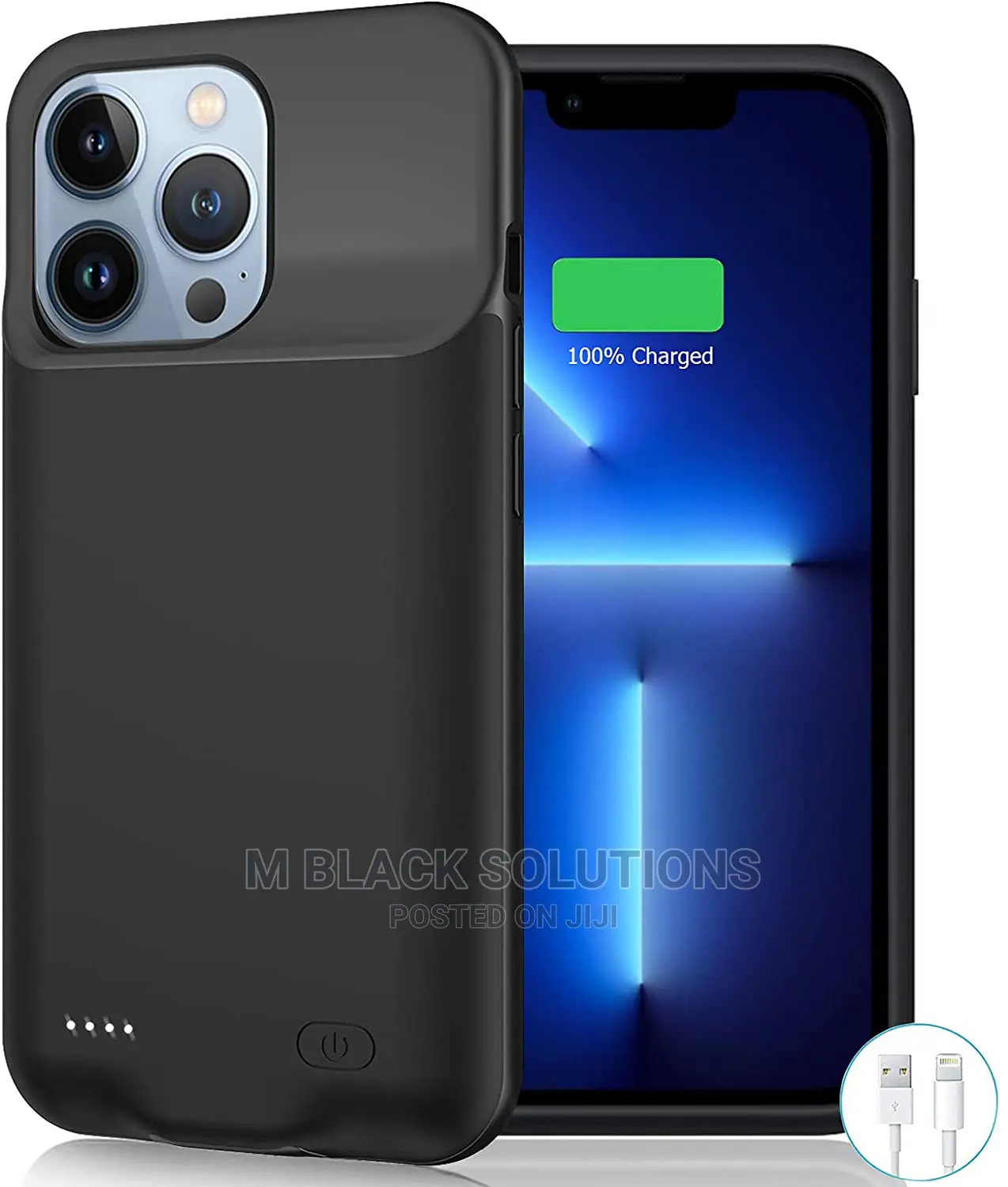 . Battery Case for iPhone 13 Pro Max, 4500mah Ultra-Slim