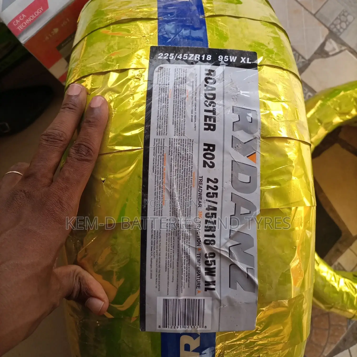 225/45r18 Rydanz Tyres Tires - Free Delivery