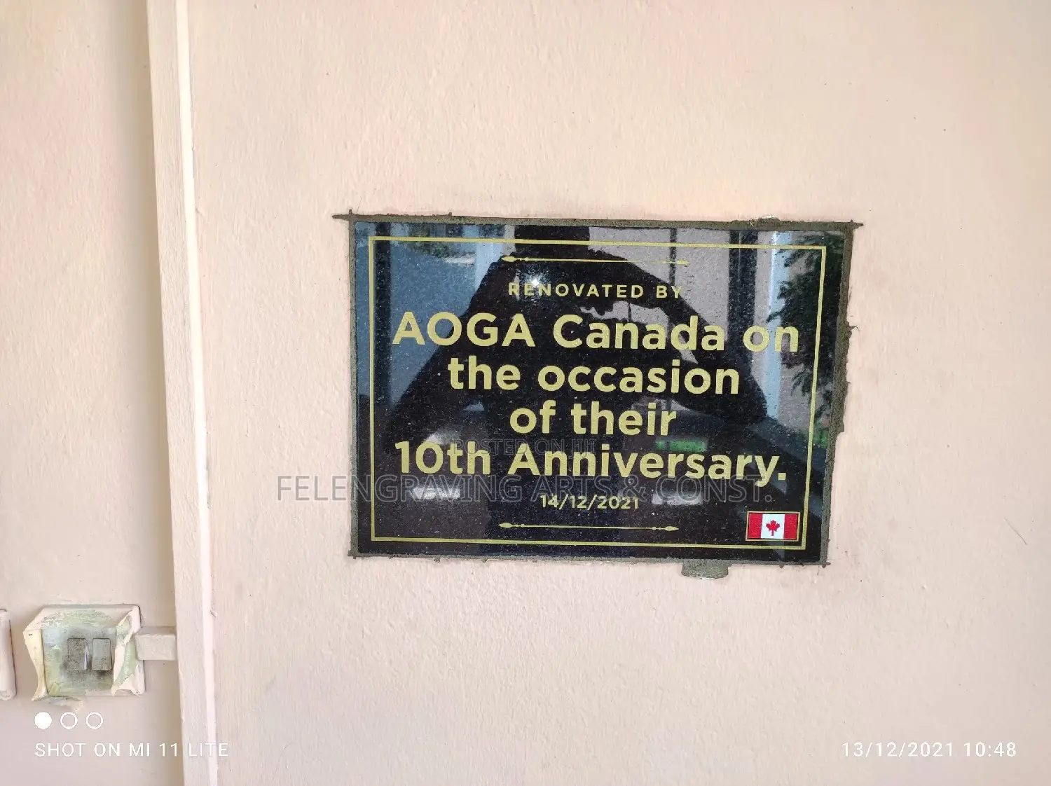 Granite, Marble and Tile Plaque