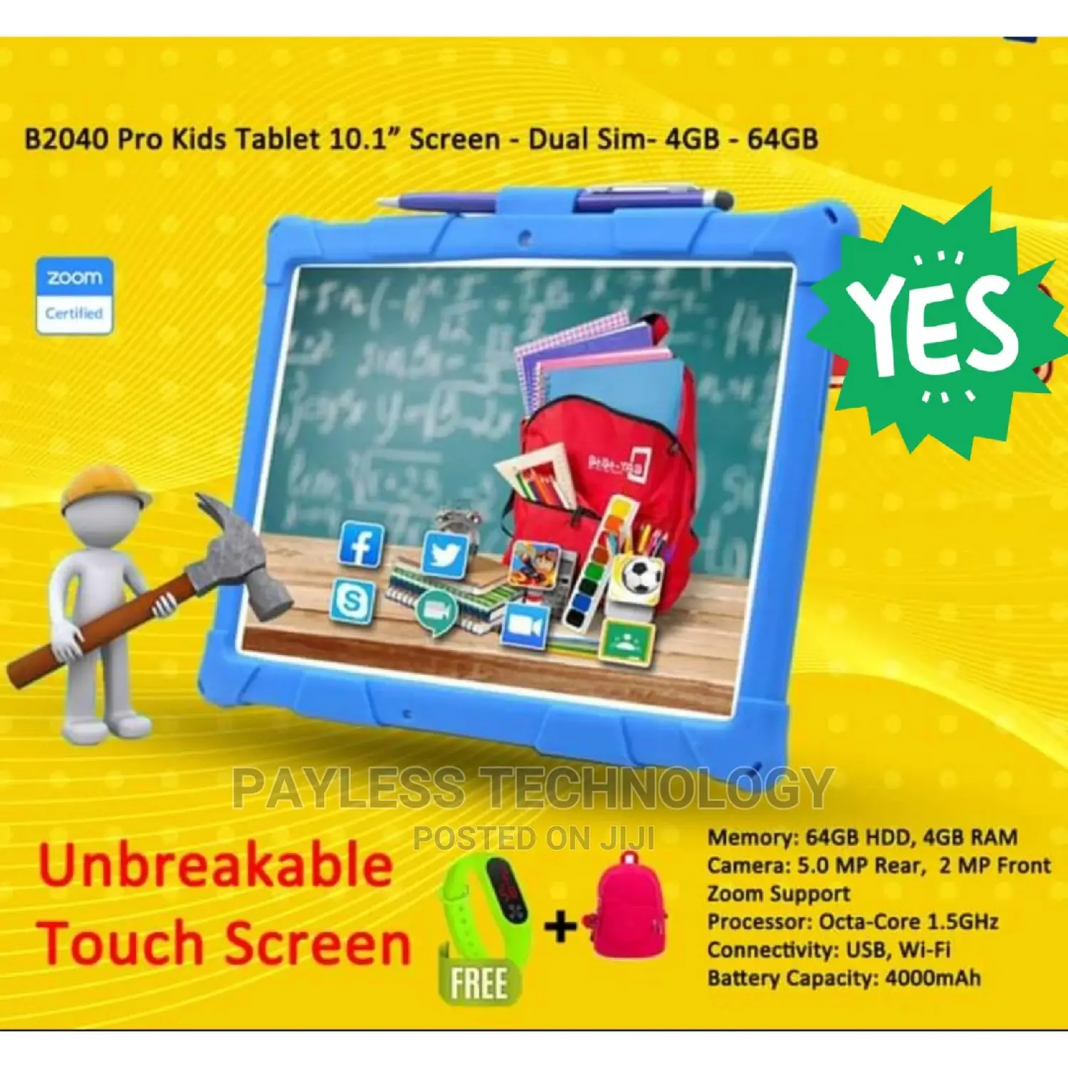 New Bebe B-2040 Pro 64 GB Blue