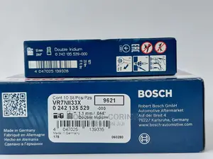 Bosch Spark Plugs - TOYOTA, Etc, Double Iridium (14,14)
