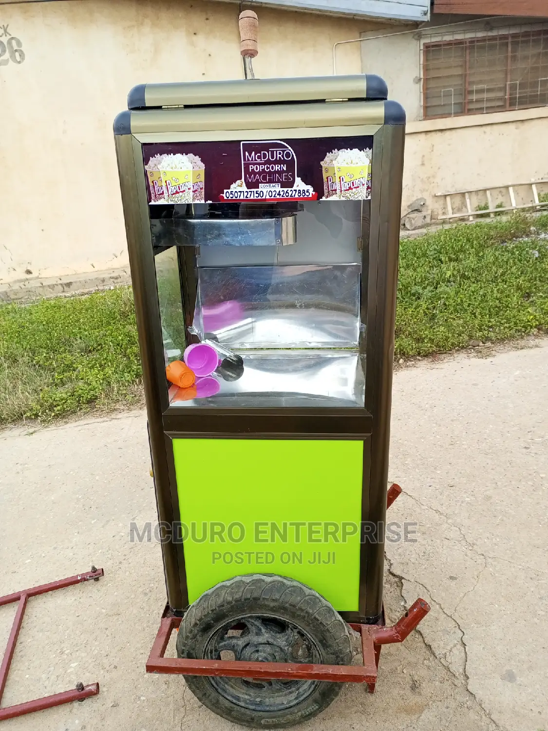 Popcorn Machines On Wheels
