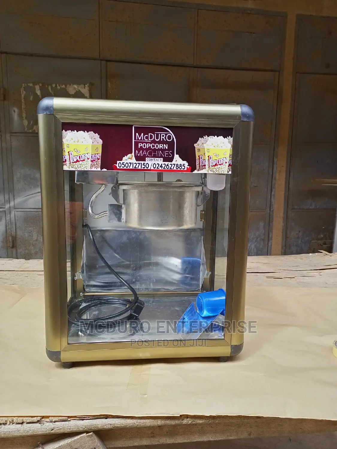 Popcorn Machine ( Locally Made)