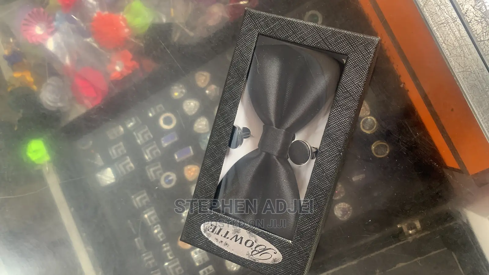 Bow Tie With Pocket Squares and Cuff
