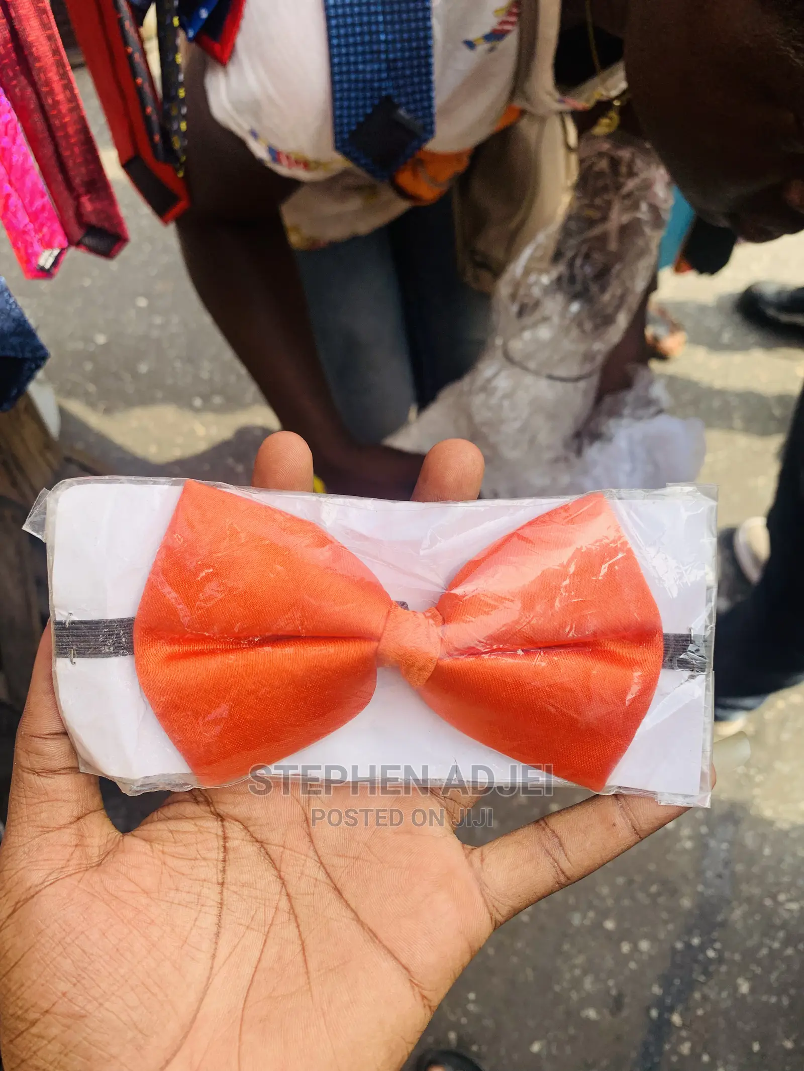 Bow Tie With Pocket Squares and Cuff