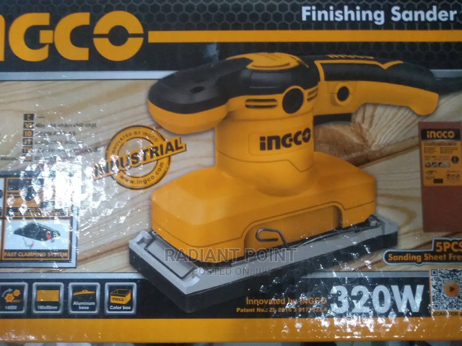 Finishing Sander Ingco 320w Ingco