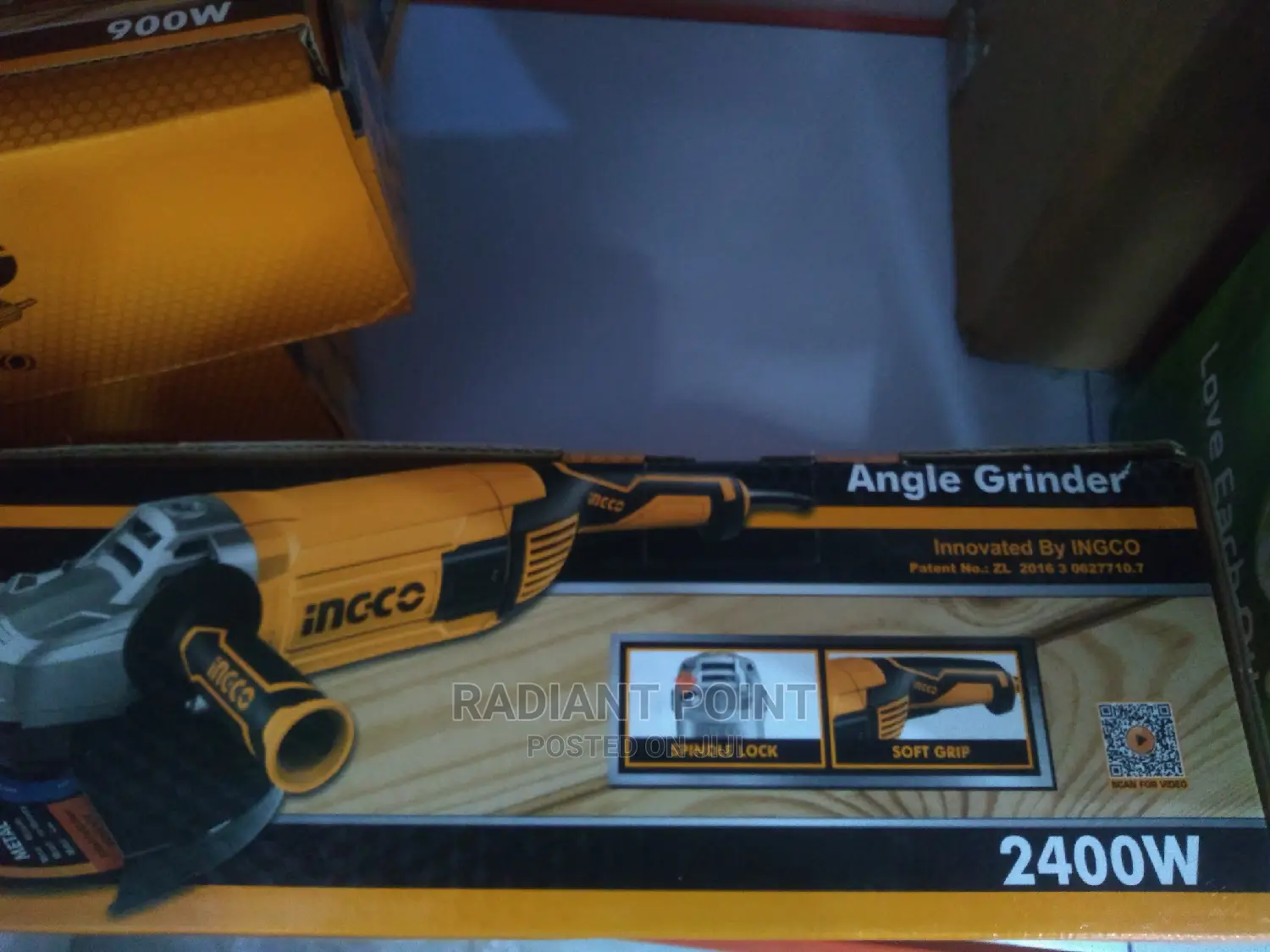 Ingco Angle Grinder 2400w Power Heavy