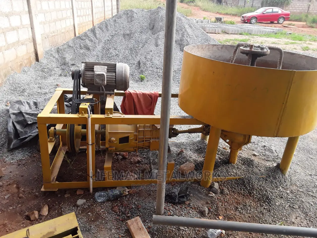 Pan Mixer.