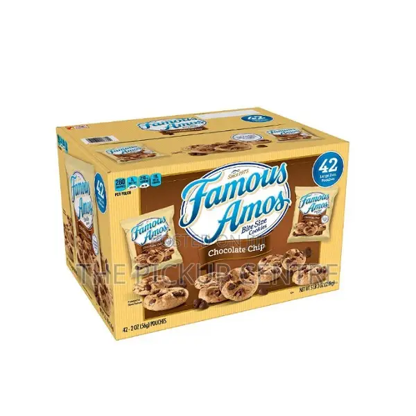 Famous Amos Chocolate Chip Cookies 2 Oz. 42 Ct