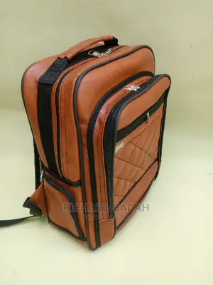 Quality Made in Ghana Leather Backpack