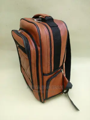 Quality Made in Ghana Leather Backpack