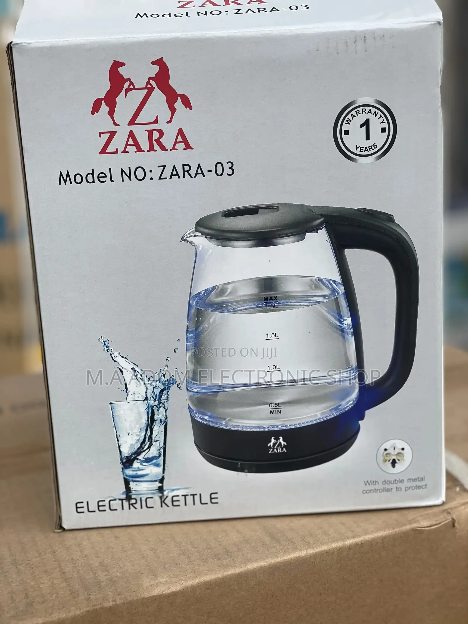 Zara Fresh in Box 1.5 Kettle