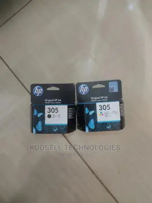 Hp Original Ink Cartridge 305 Black and Color