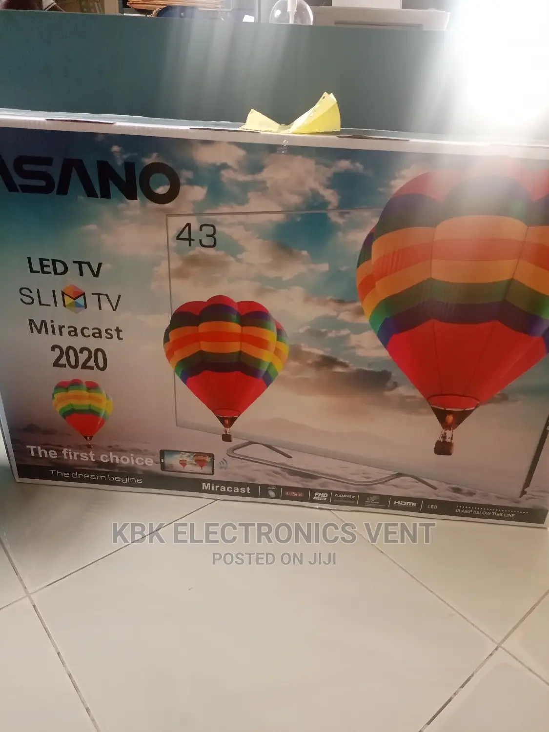 Asano 43" Satellite Digital Led Tv