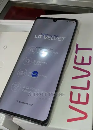 New LG Velvet 128 GB Blue