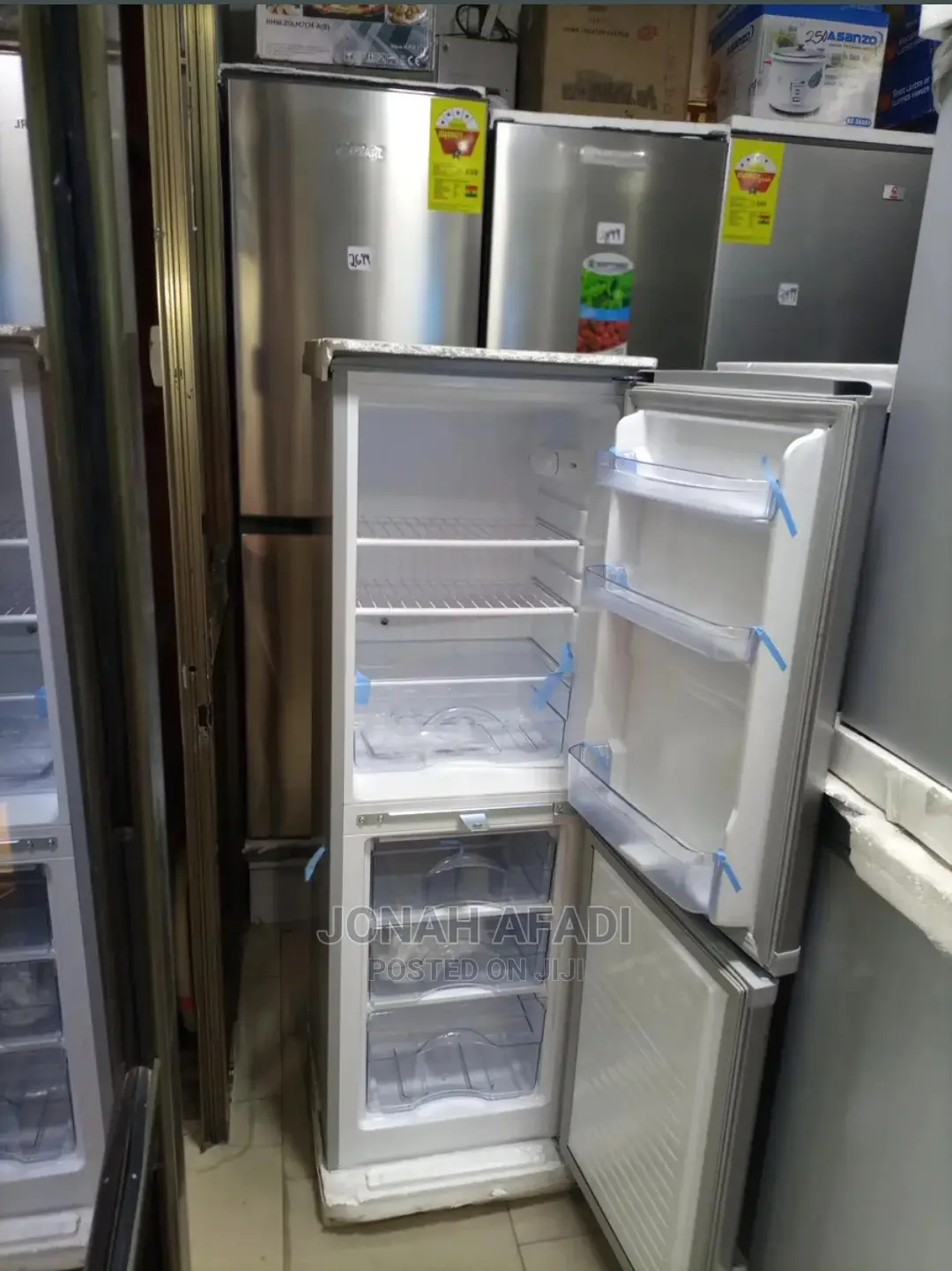 Nascod2-20 147litredouble Door Bottom Freezer Refrigerator