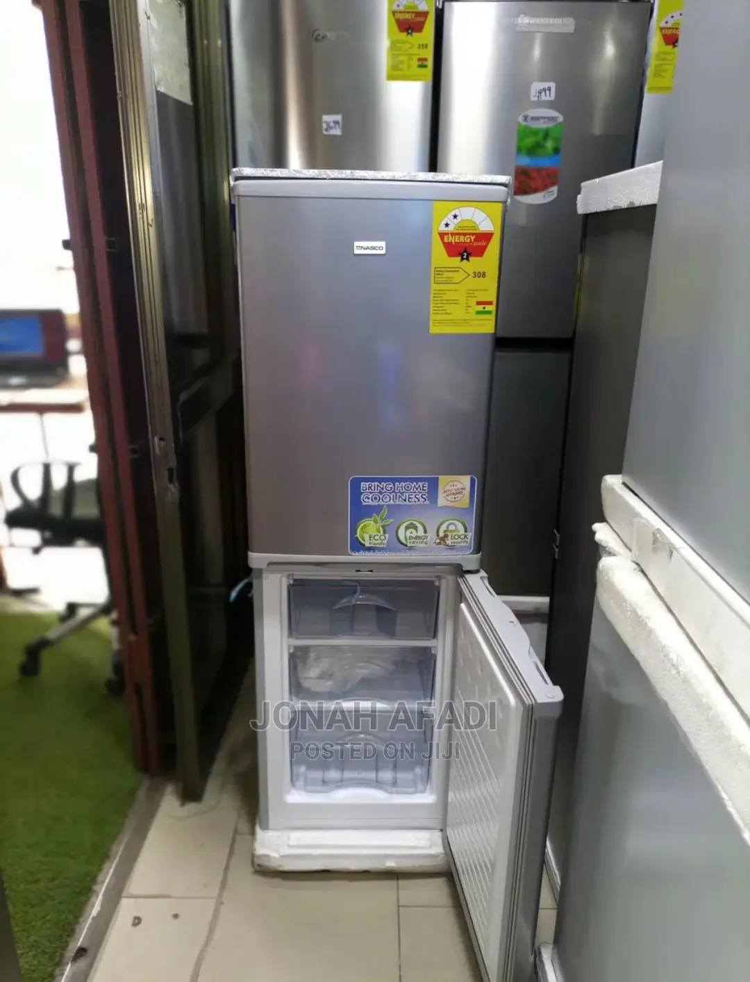Nascod2-20 147litredouble Door Bottom Freezer Refrigerator