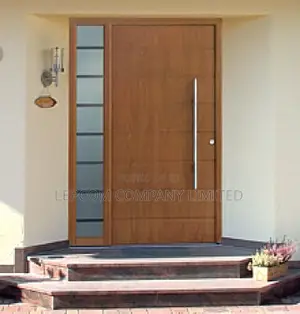 Modernised Wooden Door