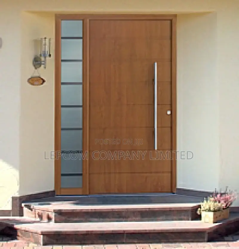Modernised Wooden Door