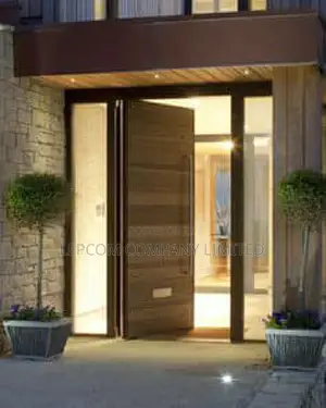 Modernised Wooden Door