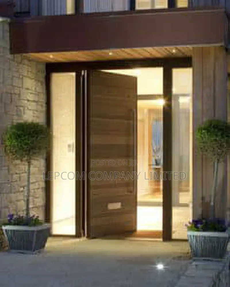 Modernised Wooden Door