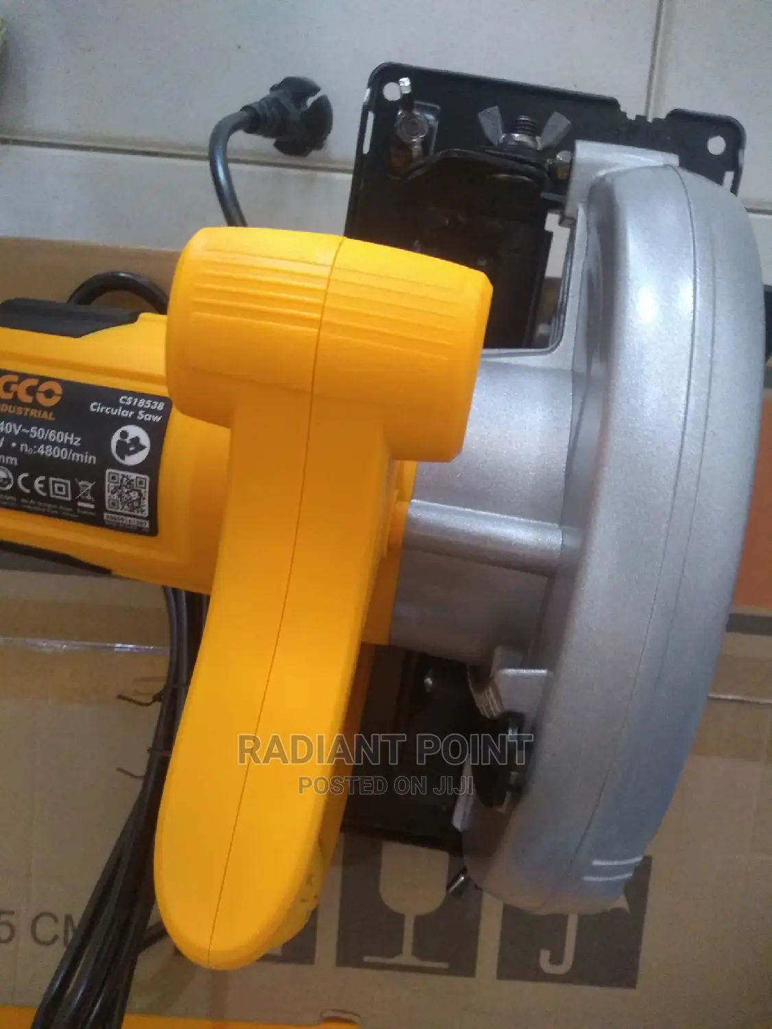 Circular Saw Ingco 1400W Power