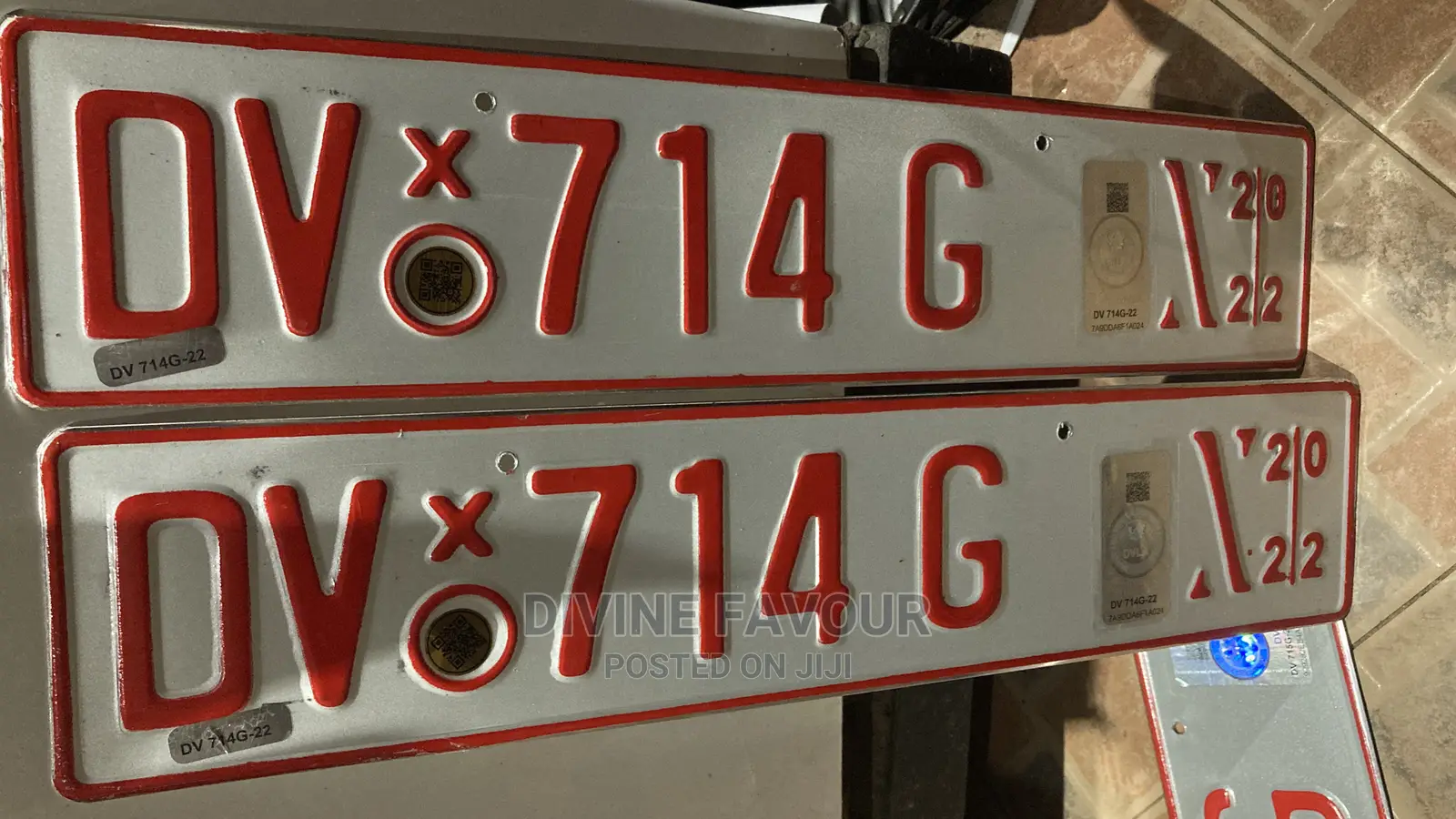 DV Plate Rent / Sales