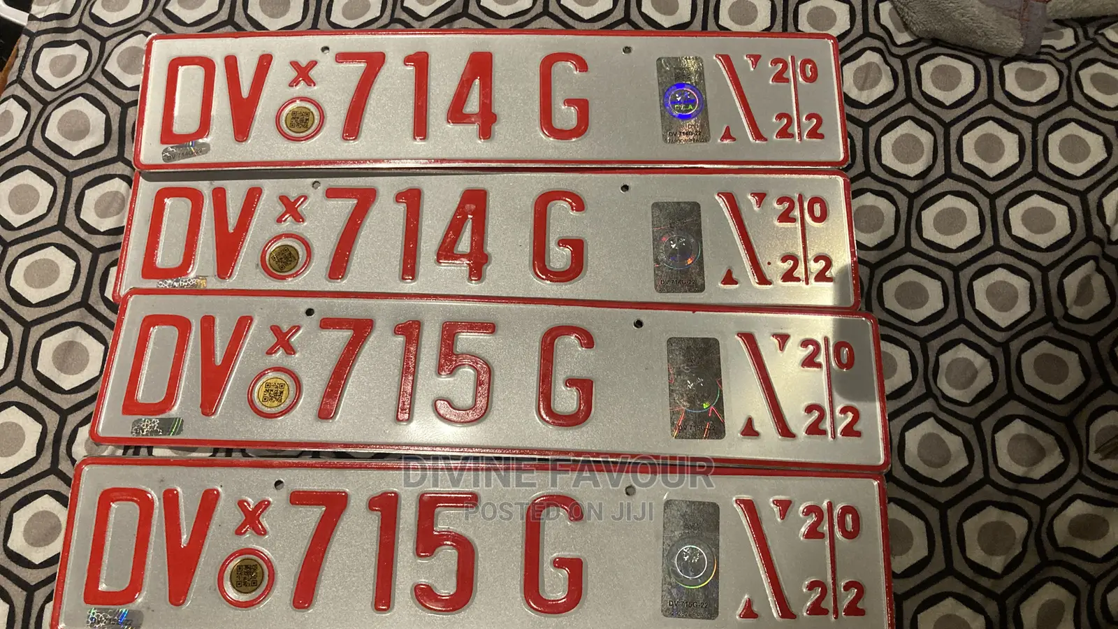 DV Plate Rent / Sales