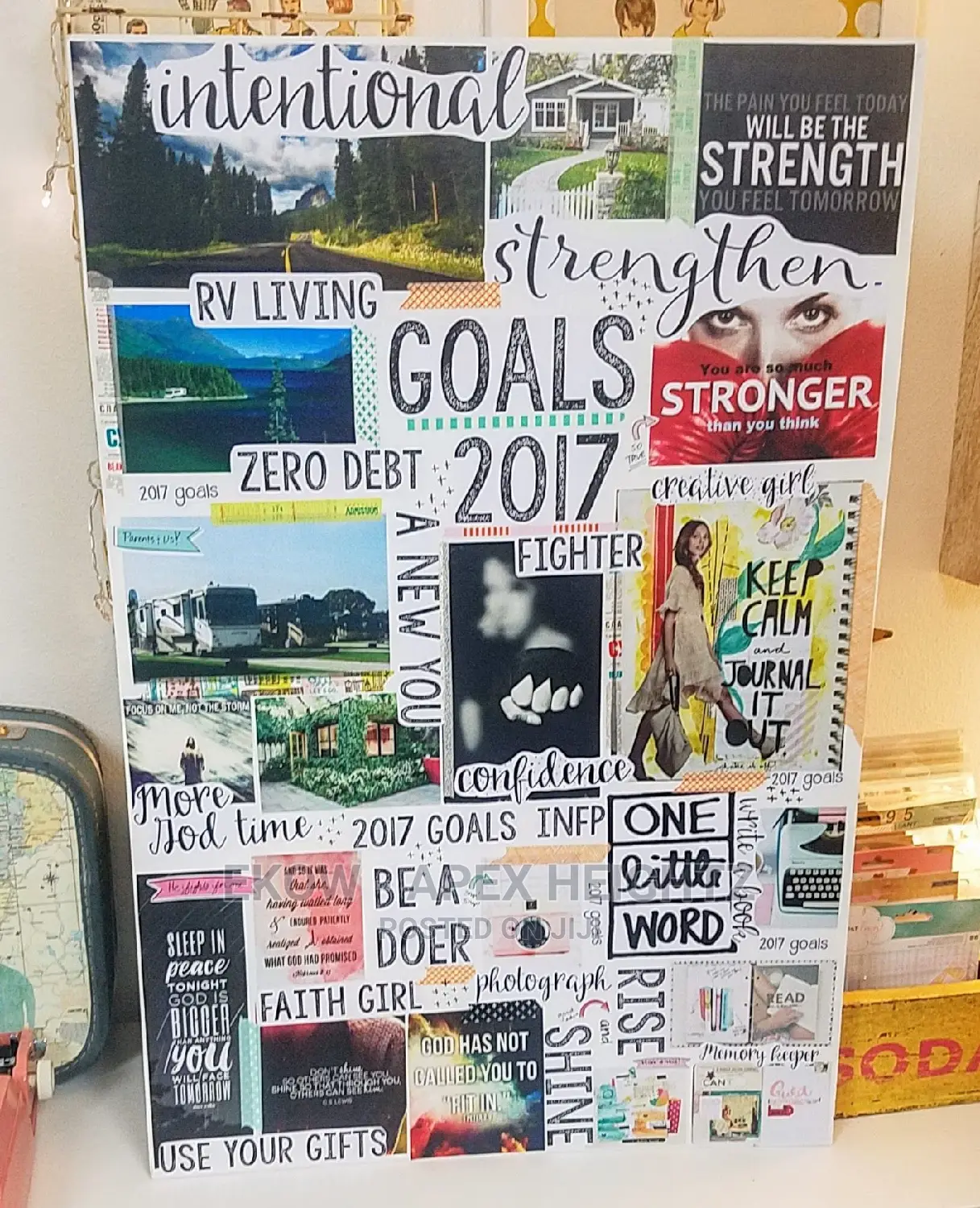Vision Board / Dream Board / Visionary Tablet